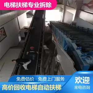 上海自动扶梯回收中心 高层电梯拆除 上海超市人行道梯回收