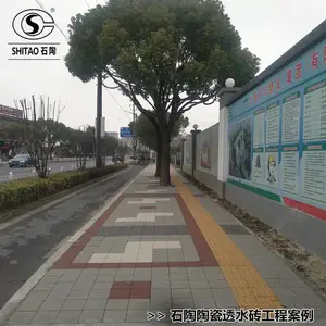 ***��������͸ˮש�������е�6cm��·��ש���ɫ�մɿ���͸ˮש