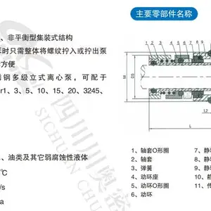 贵州离心泵用机械密封行价 四川川奥密封件供应