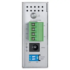 TP-LINK TL-SF1005工业级 百兆导轨式交换机 DIN导轨和壁挂安装