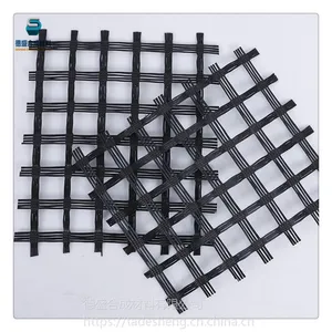 三经三纬土工格栅厂家直销经编涤纶土工格栅,双向土工格栅