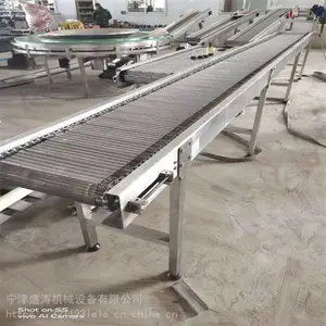 风干工业电炉网带输送机_G560承重高网带输送机_盛涛食品五金批量供应