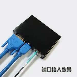 维摩科技 DVI光端机 光纤延长收发器 带本地环出2路输出
