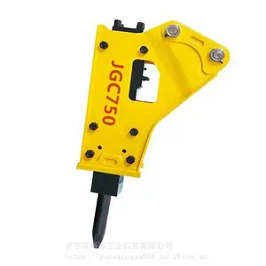 挖机JGC750破碎锤 三角形岩石镐锤 挖掘机炮锤 液压破碎锤