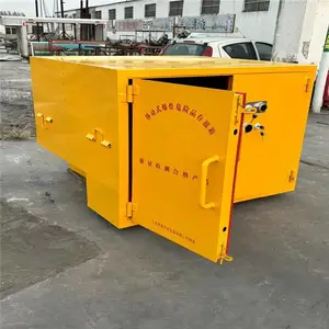 皮卡车运输炸药箱 齐鲁邦泰定制车载防爆柜 爆炸物品储运箱