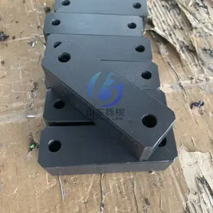 超高分子聚乙烯耐磨滑块 设备 UPE 滑动块 导向支撑滑块