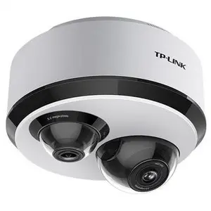 TP-LINK全景500万鱼眼特写无线WIFI插卡双目网络摄像机TL-IPC55T2