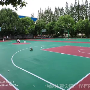 象山塑胶篮球场施工方案
