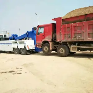 重汽前四后八380马力25吨拖吊上装可以牵引多少吨的货车