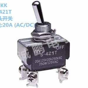 日本原装进口 NKK开关 S421T摇头开关 钮子开关