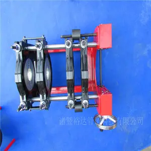 63-200型翻盖带表PE管材手动热熔对接机