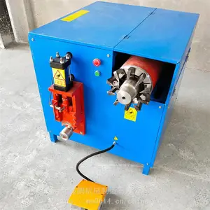 全自动电车后轮除铜机 废旧马达拆铜专用工具 大型电动机切铜机