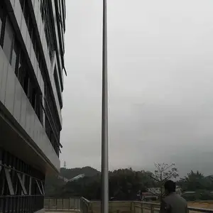 惠州学校旗杆厂家 惠州学校电动不锈钢旗杆定制安装