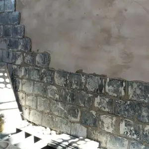 不粘料料仓用微晶铸石板捞渣沟煤仓带孔压延微晶衬板卸煤沟铸石