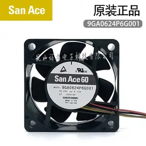 Sanyo 三洋 原装现货9GA0624P6G001 直流风扇 DC Fan 60x20mm 24V