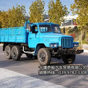 尖头140东风六驱越野载货汽车 (6x6)六驱森林运兵车