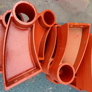 桥梁公路铸铁护栏支架 防撞护栏 隔离栏扶手 牛角护栏支座 海晨