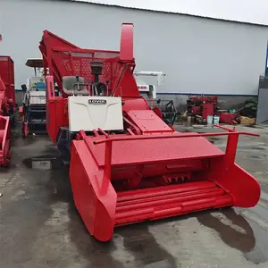 牵引履带滚刀青储机 背负式小型玉米收割机 饲料搅拌机