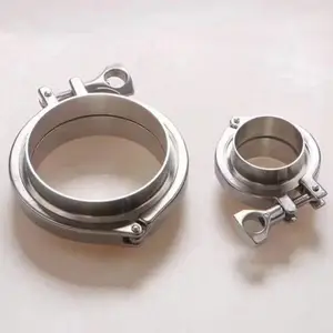 真诚牌 S25073双相钢不锈钢快装接头 卫生级卡箍接头 食品级快卡接头