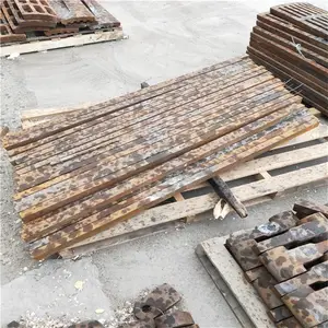 欧版鄂破 青石破碎机 石灰石粉碎机筛板蓖板 颚板牙板齿板 江西瑞金市