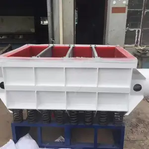 上海金属棒料大件长管件去毛刺抛光槽式振动光饰机槽式振动研磨抛光机