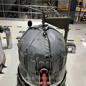 反应釜封头保温套 保温套 反应釜隔热套 隔热被 可重复使用 防水、拒油、耐腐 淄博热盾定制