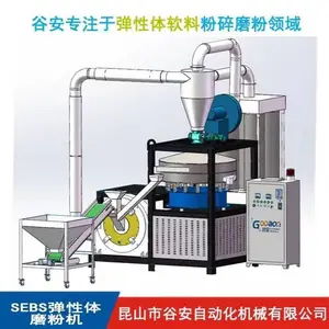 tpe弹性体粉碎机,sbs橡胶粉碎机,丁苯丁腈乙丙橡胶磨粉机