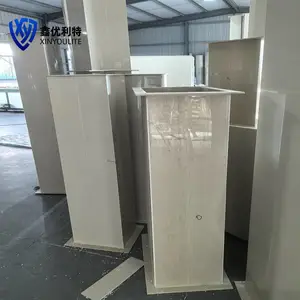 PP风管实验室废气处理排风系统大口径阻燃防腐耐酸通风管道方圆管