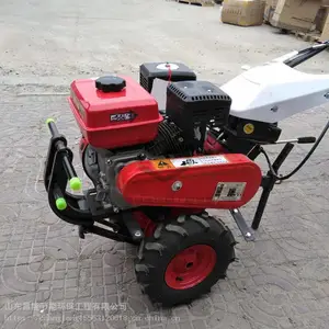 自走式汽油微耕机 多功能果园松土除草 好操作柴油四驱微耕机