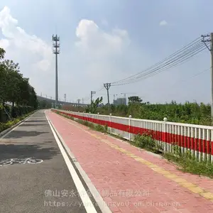 惠州城市文化隔离栅 深圳B款市政护栏厂 交通公路护栏