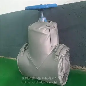 热盾 玻璃纤维 蒸汽闸阀 管道 弯头可拆卸保温套 保温被