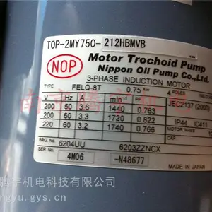 日本 NOP 双向摆线齿轮泵 TOP-1RA-300 油泵 液压泵 TOP-N330FAVB