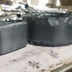 空调柔性软风管软连接硅玻钛金复合保温软管/A一级不燃防火产品