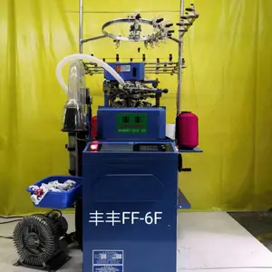 丰丰FF单针筒全电脑织袜机,3D袜机,平板毛圈两用袜机,6F提花棉袜机,航空袜船袜机