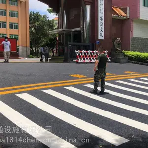 东莞小区通道划线-小区停车位划线-小区消防禁停网格划线-热熔划线上门服务