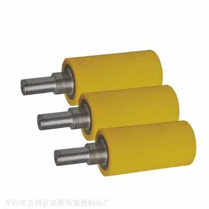 注耐磨胶棍 经久耐磨 金属外层灌注塑胶 铁芯滚胶