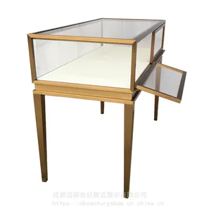 ***不锈钢珠宝眼镜手表服装展示柜台含灯包破损