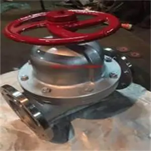 304不锈钢隔膜阀 G41W-10R DN350常温管道流体介质手动切断隔膜阀