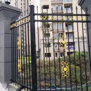 贵阳市政护栏毕节铝艺大门毕节铝艺围栏毕节铁艺栏杆铁艺大门