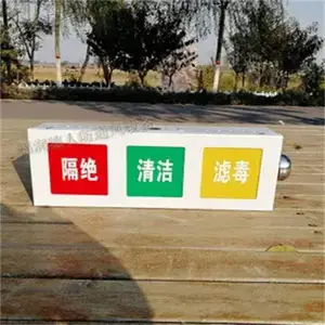 �˷��豸��������ʽ�������غ��к�ҵ������ҵ��ɫ��ͨ���źŵ���LED