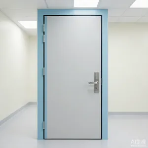 抗菌医用洁净门 钢质净化门 手术室无尘车间定制