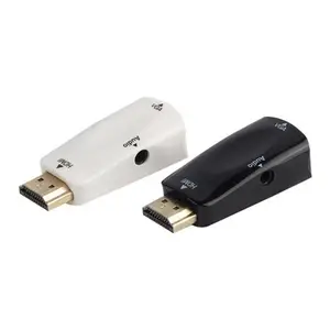 ��ݸ����ֱ��hdmiתvgaת��ͷת����С�׺���DVD���ӵ��ӻ�ͶӰ����ʾ��hdmi to vga