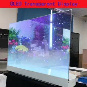 55寸触摸透明屏广告机