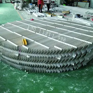 脱硫喷淋塔玻璃钢PP除雾器厂家价格