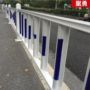 河北聚勇 小区黄金护栏 道路中心隔离护栏 人行道莲花围栏