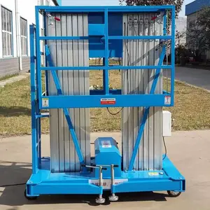 铝合金升降机小型电动液压升降平台高空作业升降梯移动式升降台