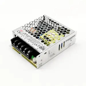 明纬开关电源50W单组输出电源供应器,50W24V 质保三年 恒压开关电源