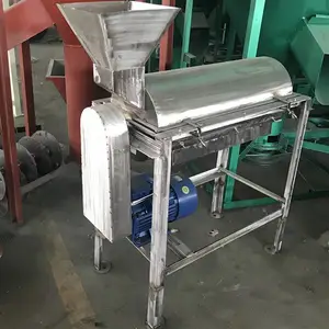 葛根莲藕打浆机 鱼丸打浆设备 红薯青草打饲料机 不锈钢榨汁机