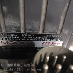 ��ɽ����MOOG�¸��ŷ����ά��G415-804��� ���� ����������