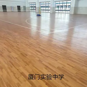 江门实木运动地板_体育木地板改造安装_江门篮球馆木地板改造施工